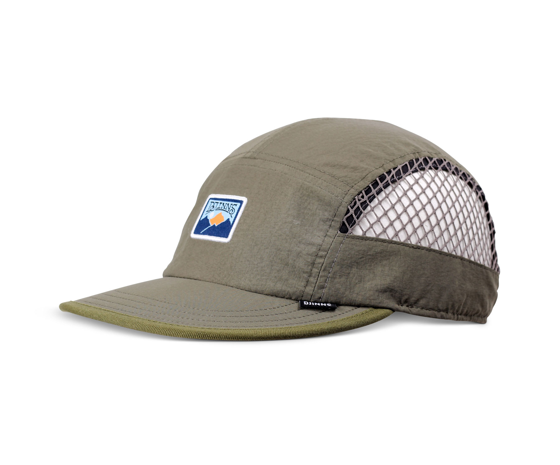 5 Panel Soft Flat Cap BigNet Mountain